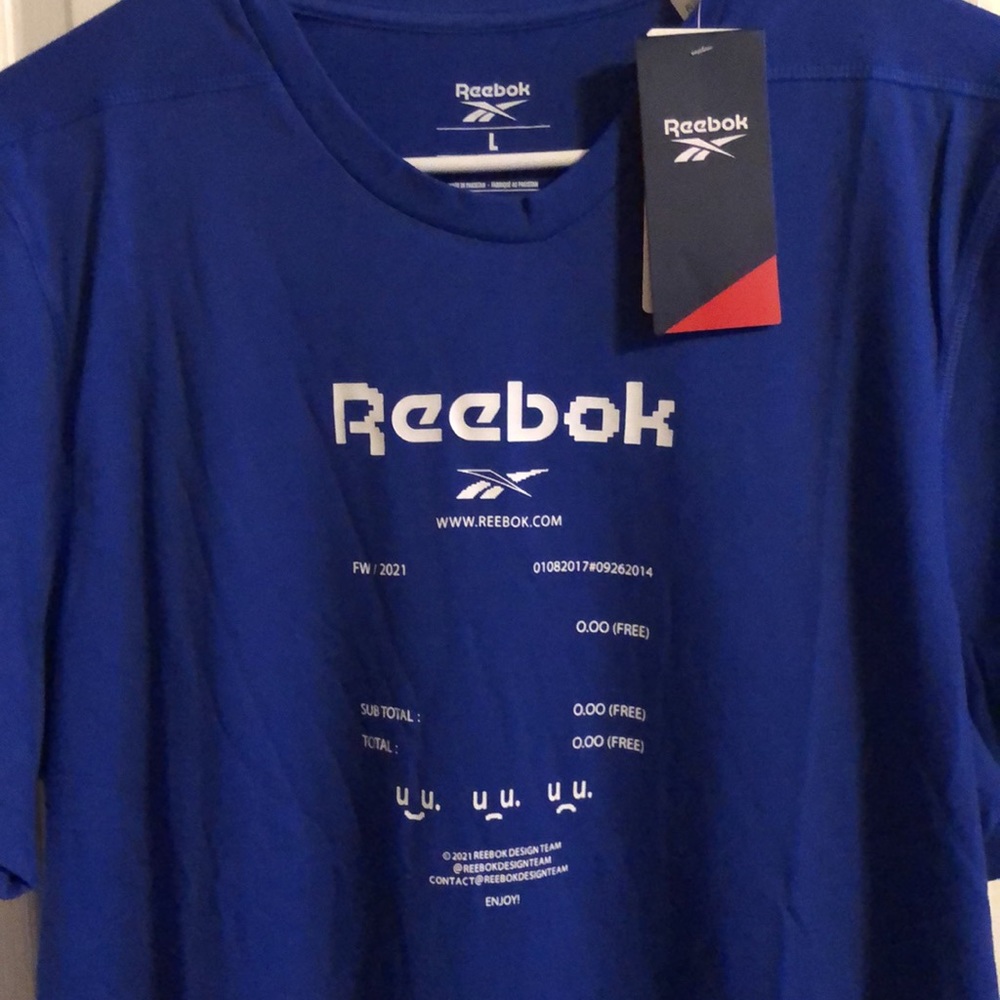 Reebok Mens T-Shirt - Picture 2 of 7